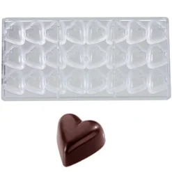 Chocolate World Bonbonvorm Hart (24x) 33x31x15 mm Outlet