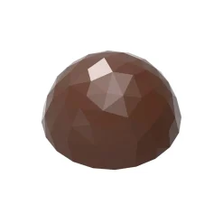 Chocolate World Bonbonvorm Halve Bol Facet (24x) Ø30x15mm Best