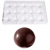 Chocolate World Bonbonvorm Halve Bol (15x) Ø38x19mm