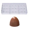 Chocolate World Bonbonvorm Kogel Facet (24x) 26x22mm New