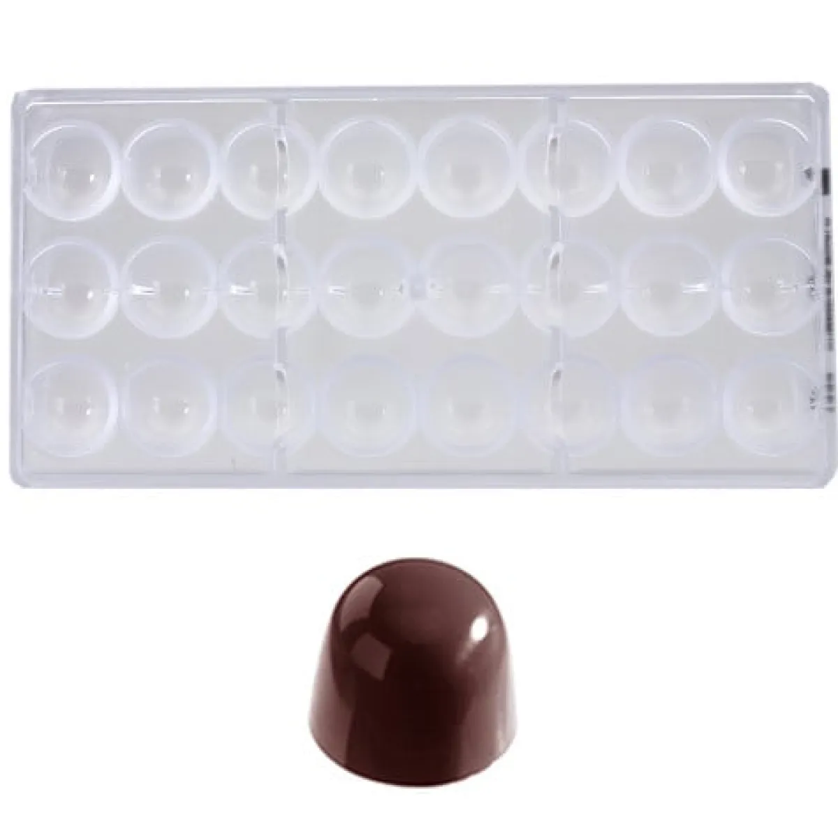 Chocolate World Bonbonvorm Kegel (24x) Ø29x25 mm Online