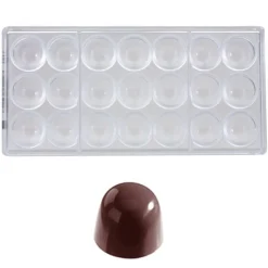 Chocolate World Bonbonvorm Kegel (21x) Ø30x25 mm