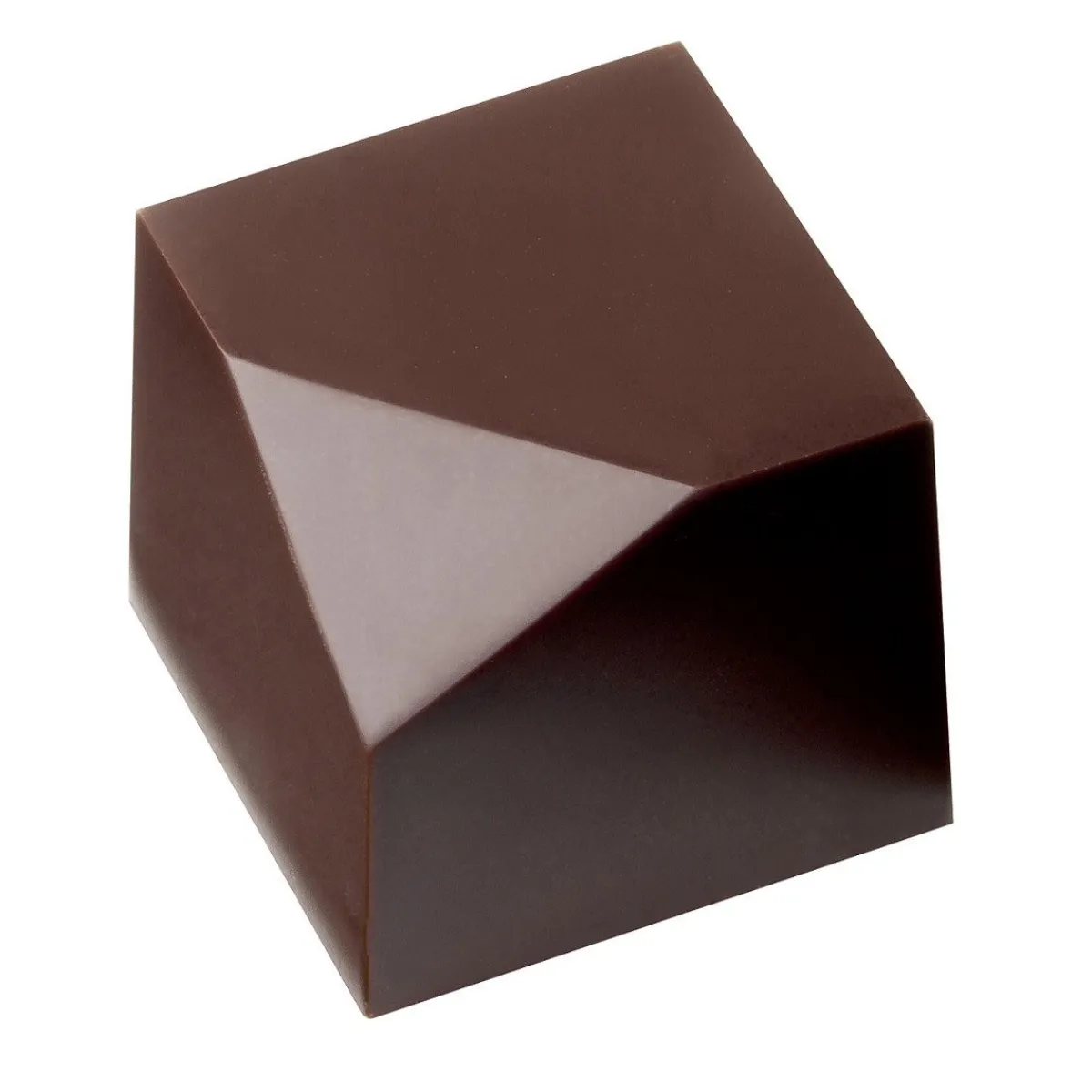 Chocolate World Bonbonvorm Kubus Forgey (24x) 23x20mm Best