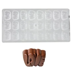 Chocolate World Bonbonvorm Love Praline (24x) 33x22,50x16mm Clearance