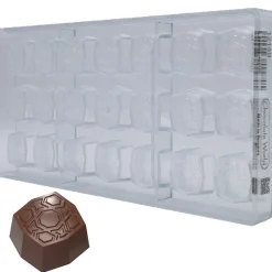 Chocolate World Bonbonvorm Oosters (21x) 28x28x15mm** Sale