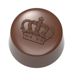 Chocolate World Bonbonvorm Praline Kroon (21x) Ø30,5x16mm Outlet