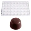 Chocolate World Bonbonvorm Platte Kegel (40x) 30x19mm Sale