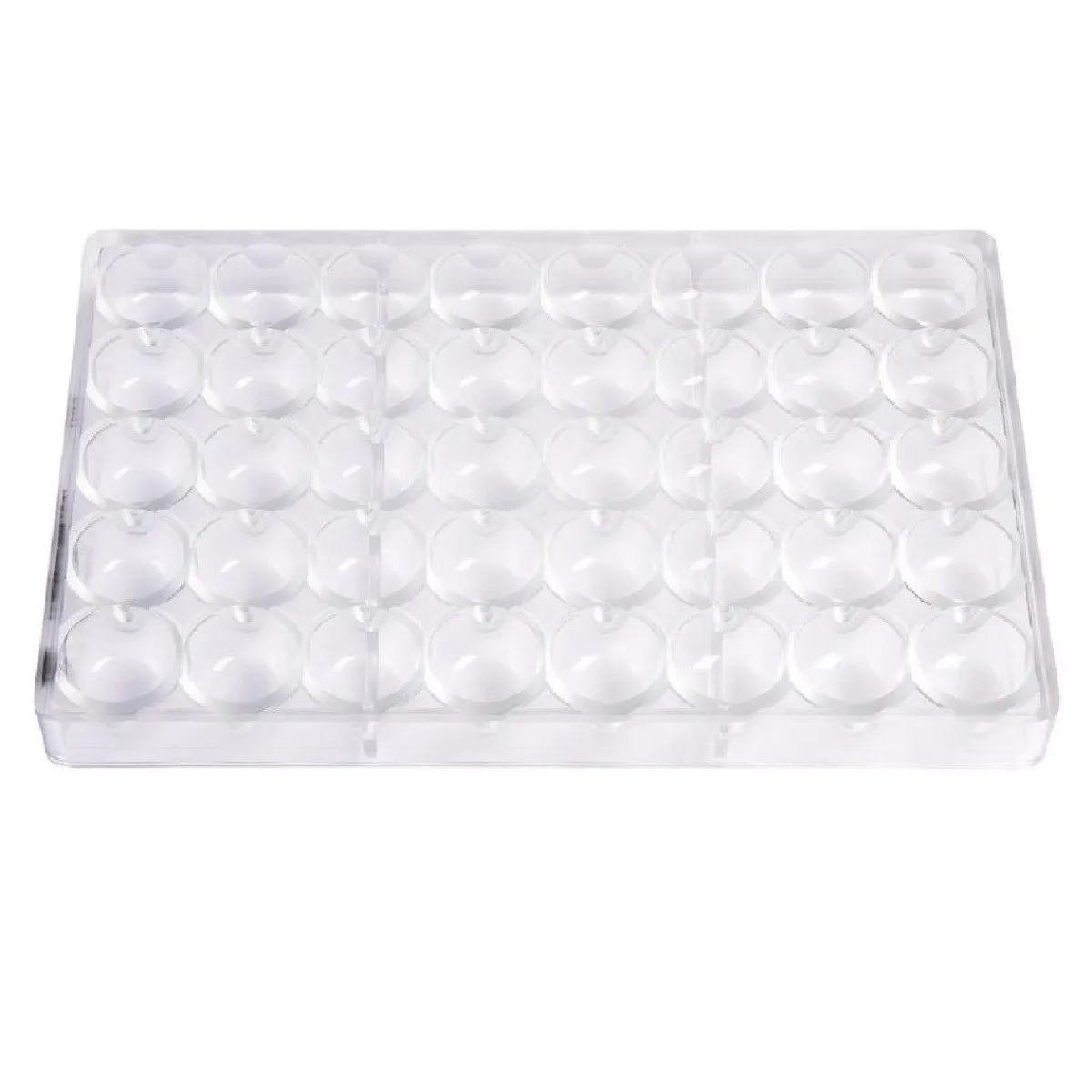 Chocolate World Bonbonvorm Platte Kegel (40x) 30x19mm Sale