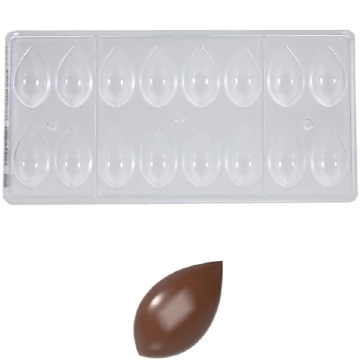 Chocolate World Bonbonvorm Quenelle (16x) 45,5x25x12,5 mm Sale