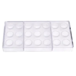 Chocolate World Bonbonvorm Rozet (21x) 27x22mm** New