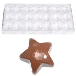 Chocolate World Bonbonvorm Ster Facet (21x) 35,5x17mm Online