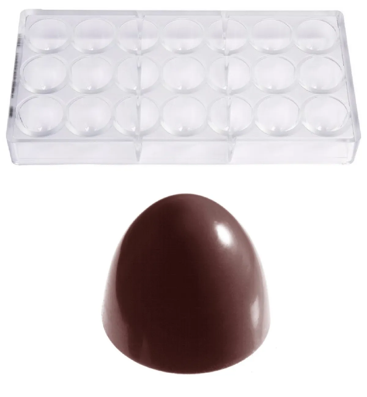 Chocolate World Bonbonvorm Truffel (21x) 35x30mm Online