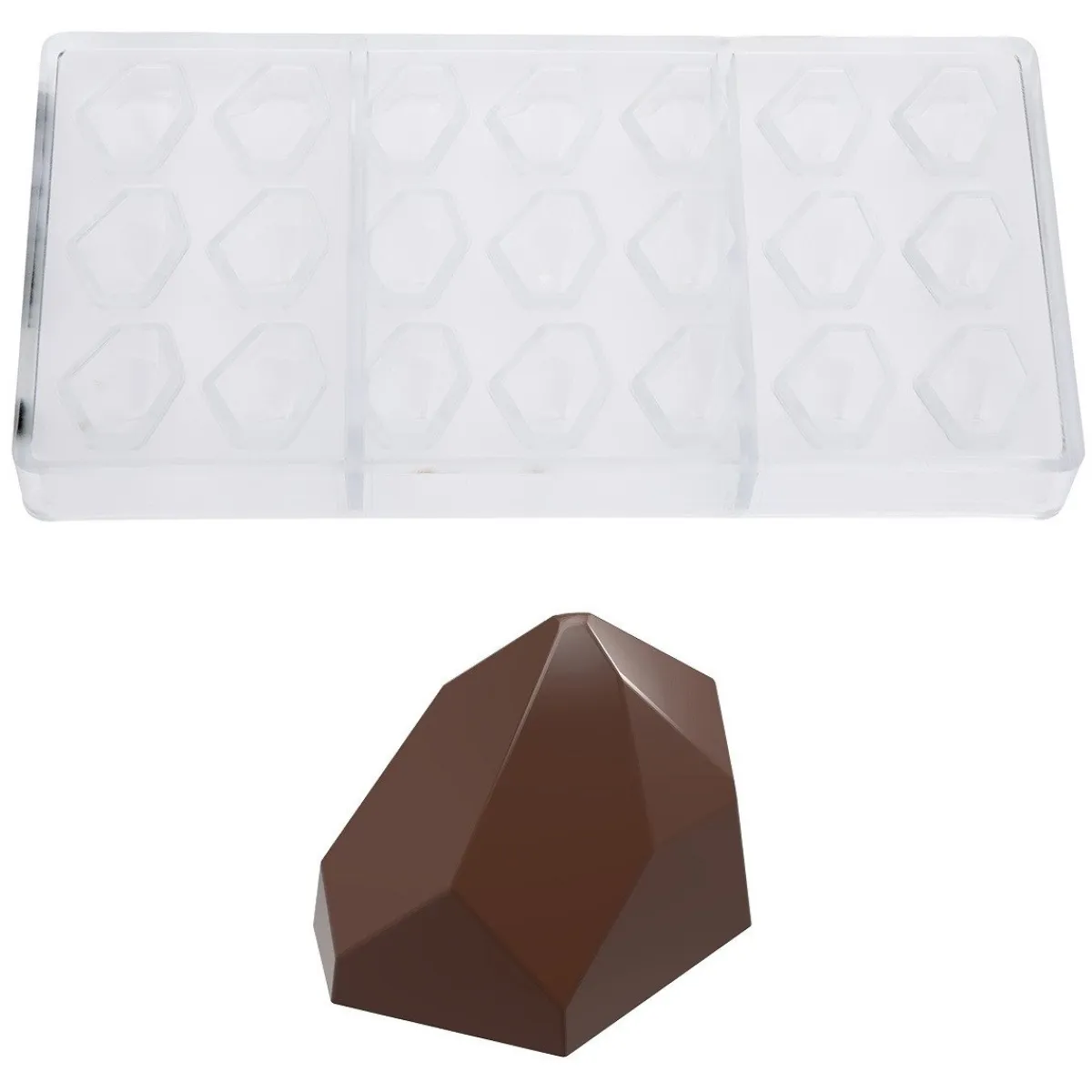 Chocolate World Bonbonvorm The Crystal (21x) 31x26x30mm Online