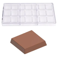 Chocolate World Bonbonvorm Vierkant (21x) 30,5x5,5mm Online