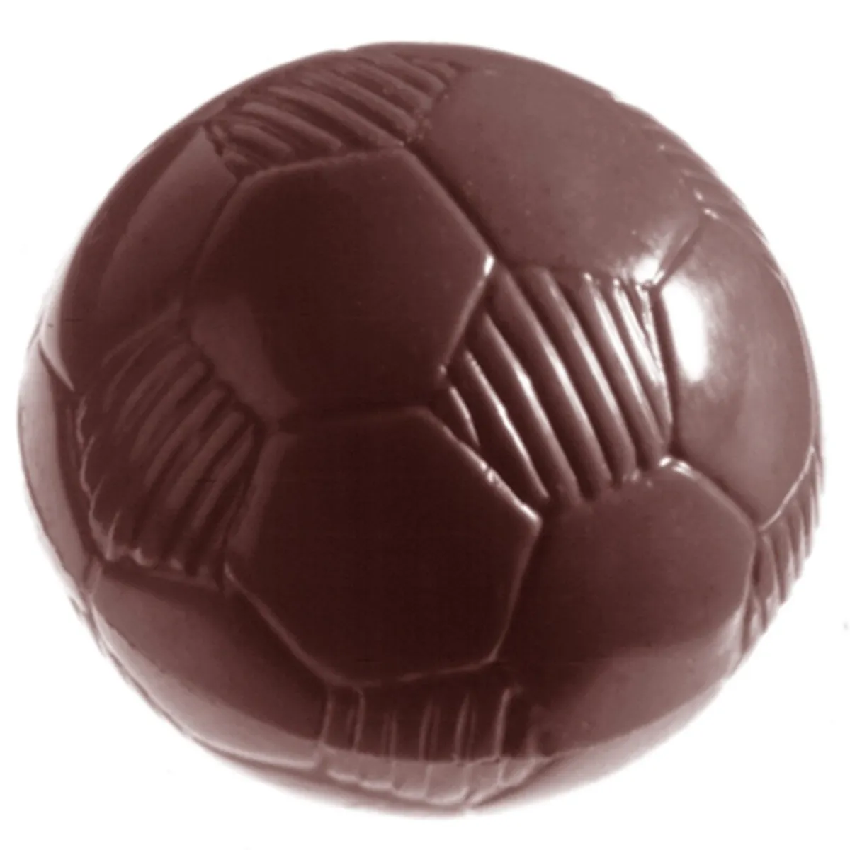 Chocolate World Bonbonvorm Voetbal (32x) Ø26mm Hot