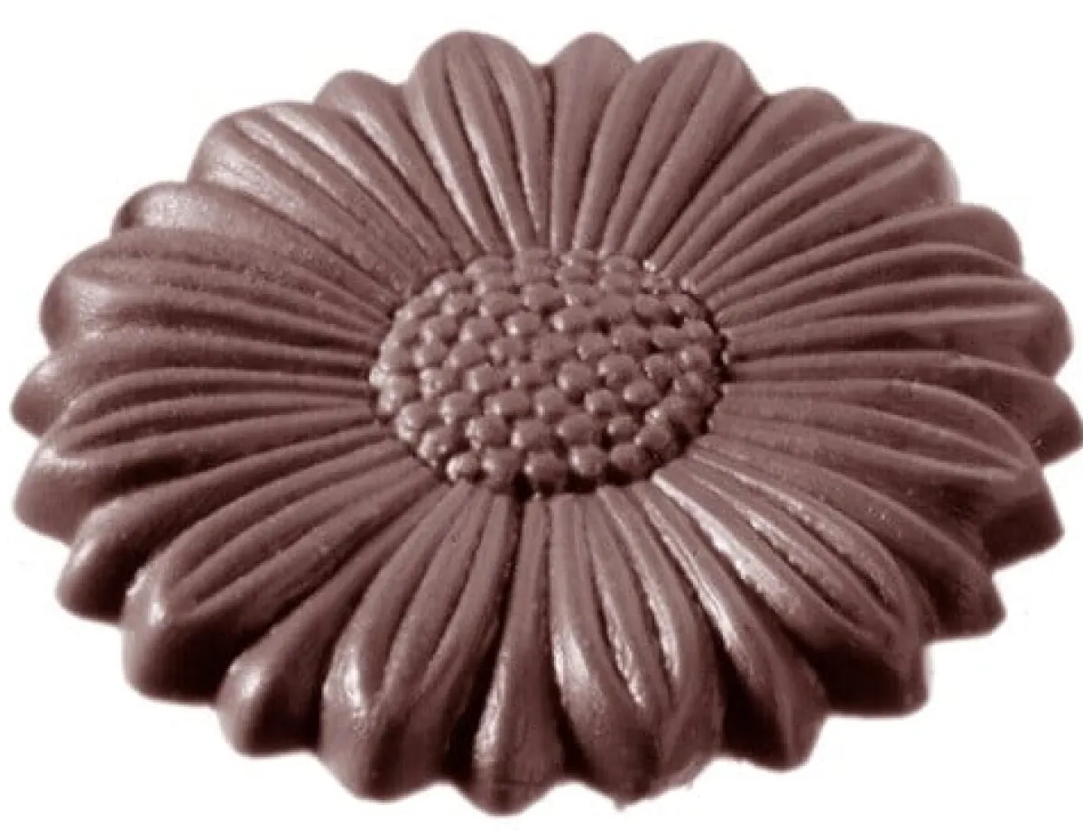 Chocolate World Bonbonvorm Zonnebloem (10x) 43x5 mm Hot