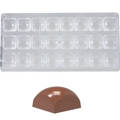 Chocolate World Bonbonvorm CW Square Sphere (24x) 25,5x25,5x15 mm Online