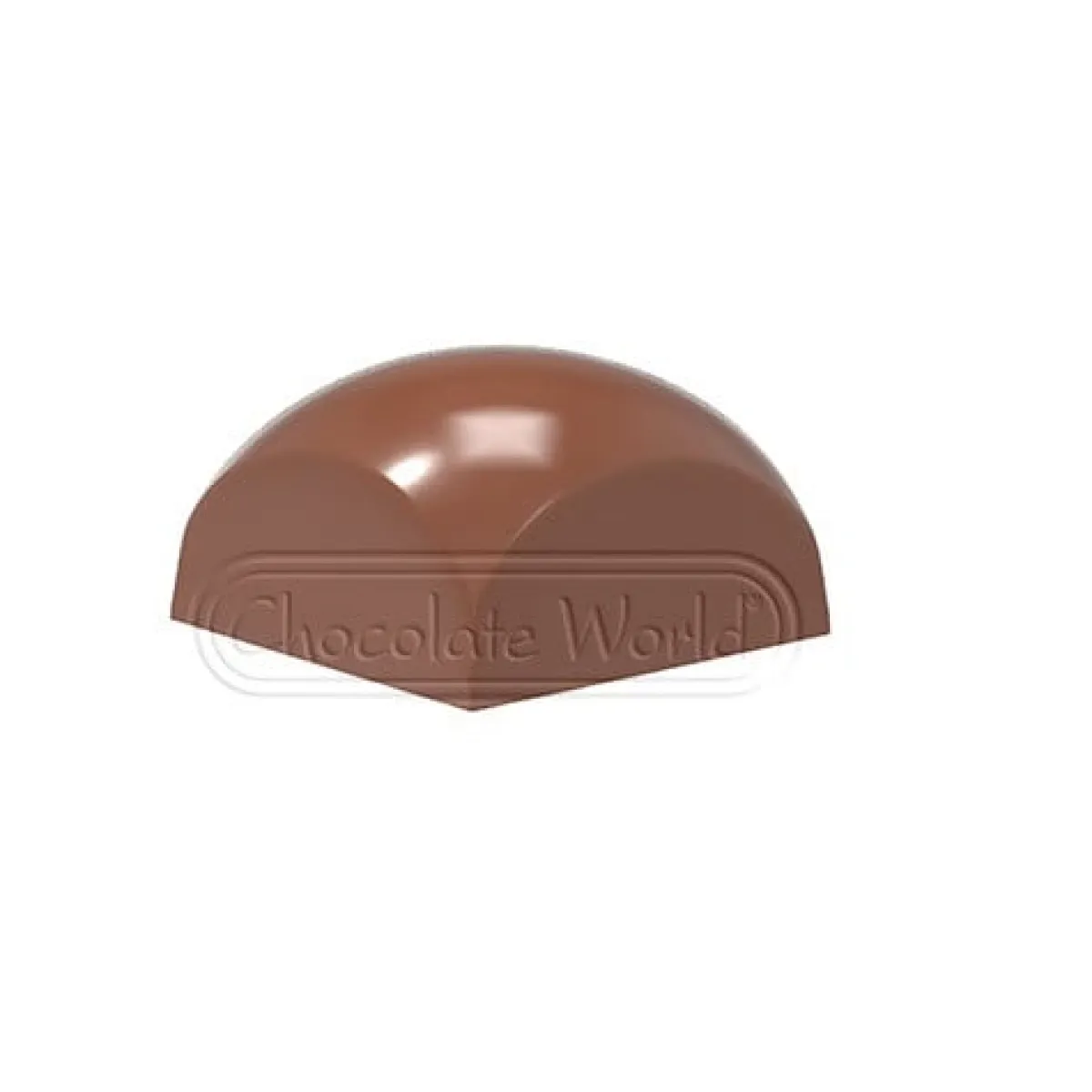 Chocolate World Bonbonvorm CW Square Sphere (24x) 25,5x25,5x15 mm Online
