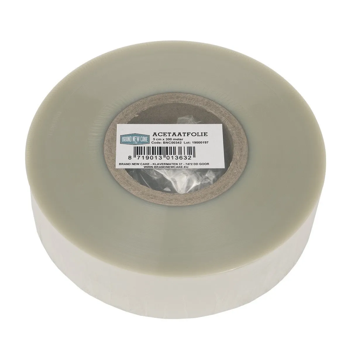BrandNewCake Acetaatfolie rol 5 cm x 300 m** Clearance