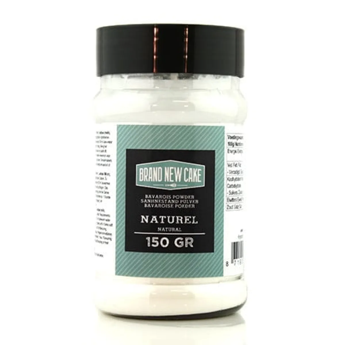 BrandNewCake Bavaroise poeder Naturel 150gr. New