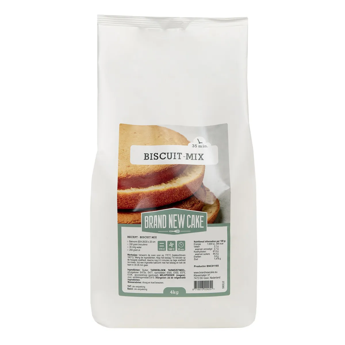 BrandNewCake Biscuit-mix 4kg Online