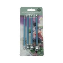 BrandNewCake Boetseer/Modelleer Set Metaal 4st.
