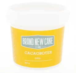 BrandNewCake Cacaoboter gekleurd Geel 200g Discount
