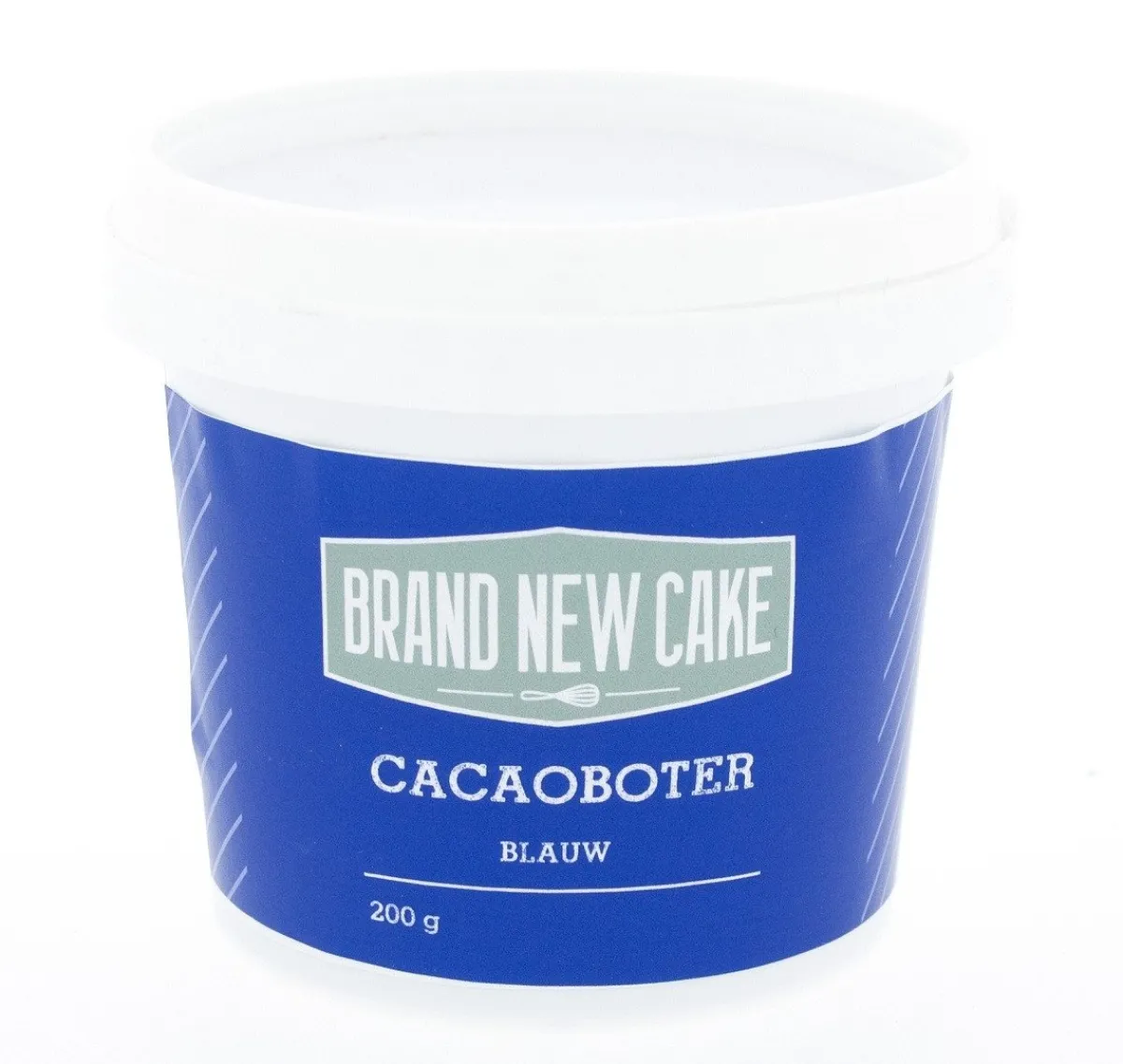 BrandNewCake Cacaoboter gekleurd Blauw 200g Outlet