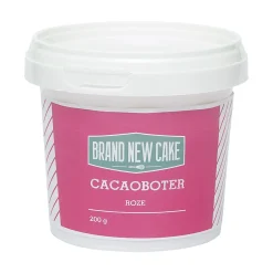 BrandNewCake Cacaoboter gekleurd Roze 200g