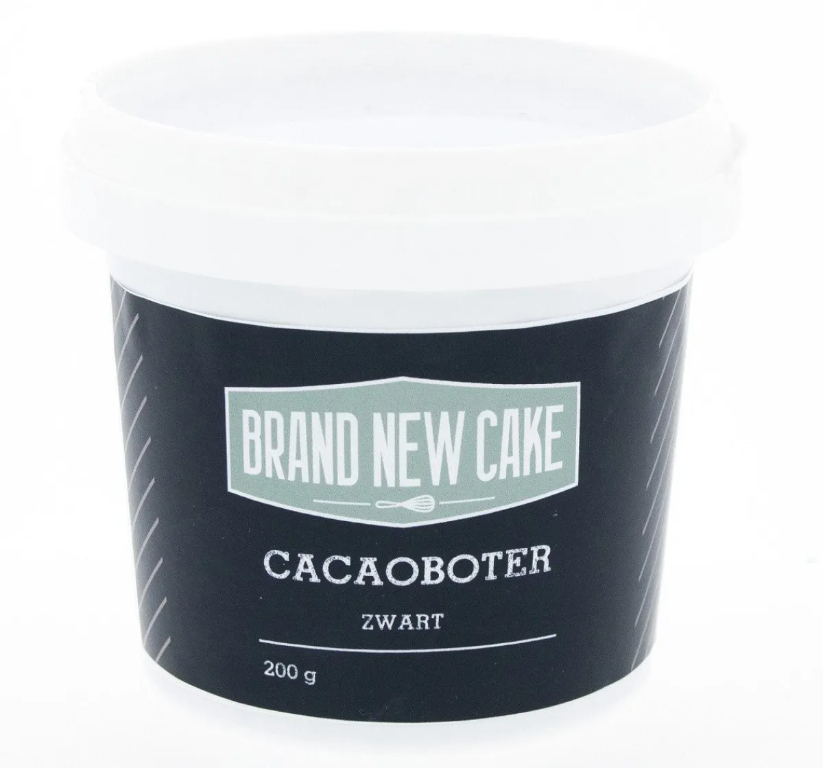BrandNewCake Cacaoboter gekleurd Zwart 200g Best