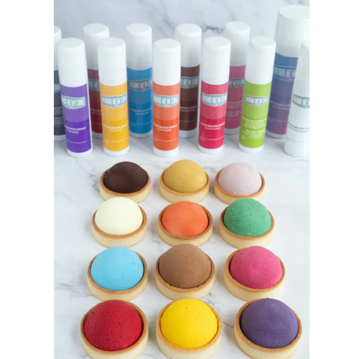 BrandNewCake Cacaoboter spray Velvet Puur choco kleur 100ml New