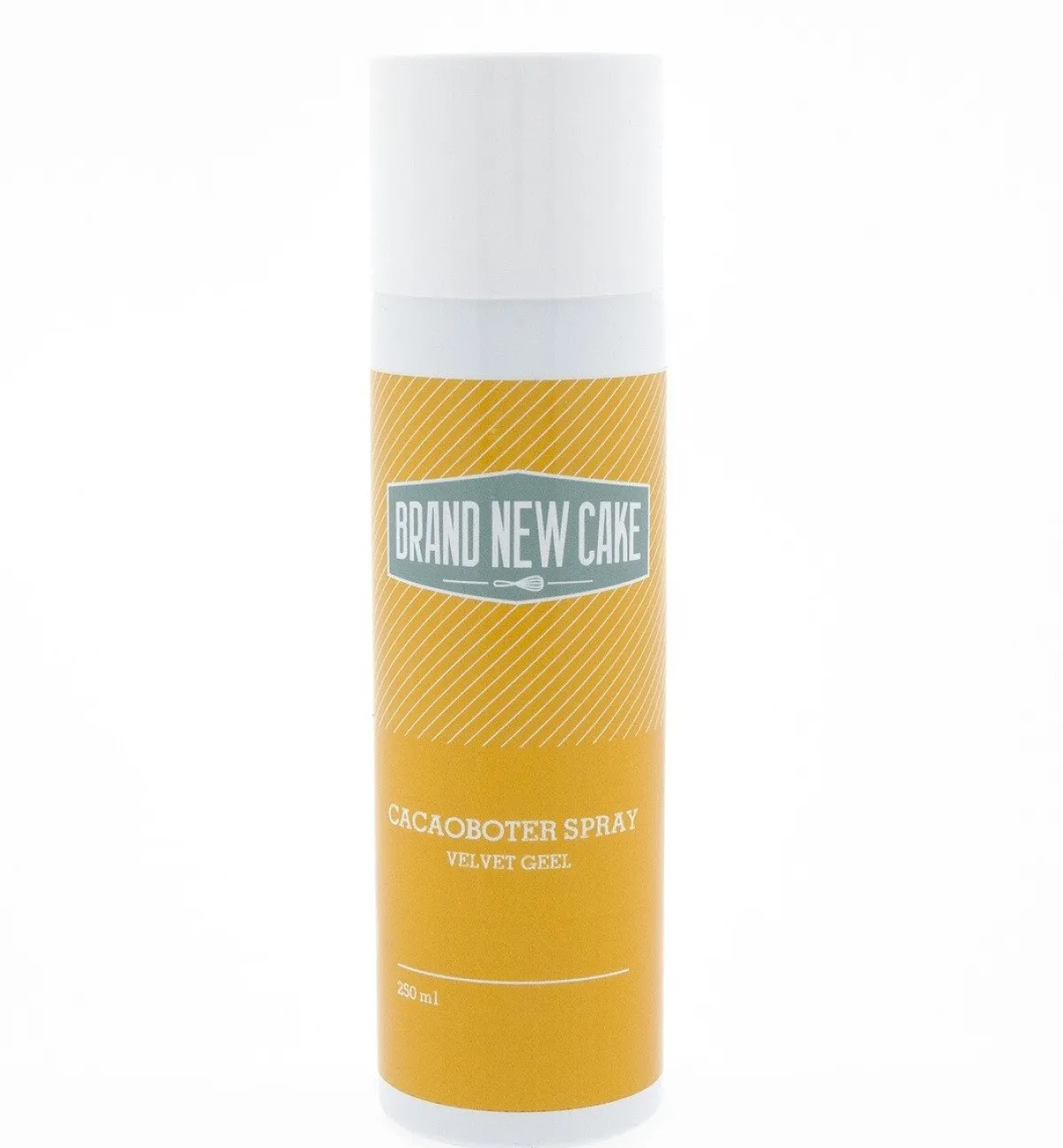 BrandNewCake Cacaoboter spray Velvet Geel 250ml Outlet