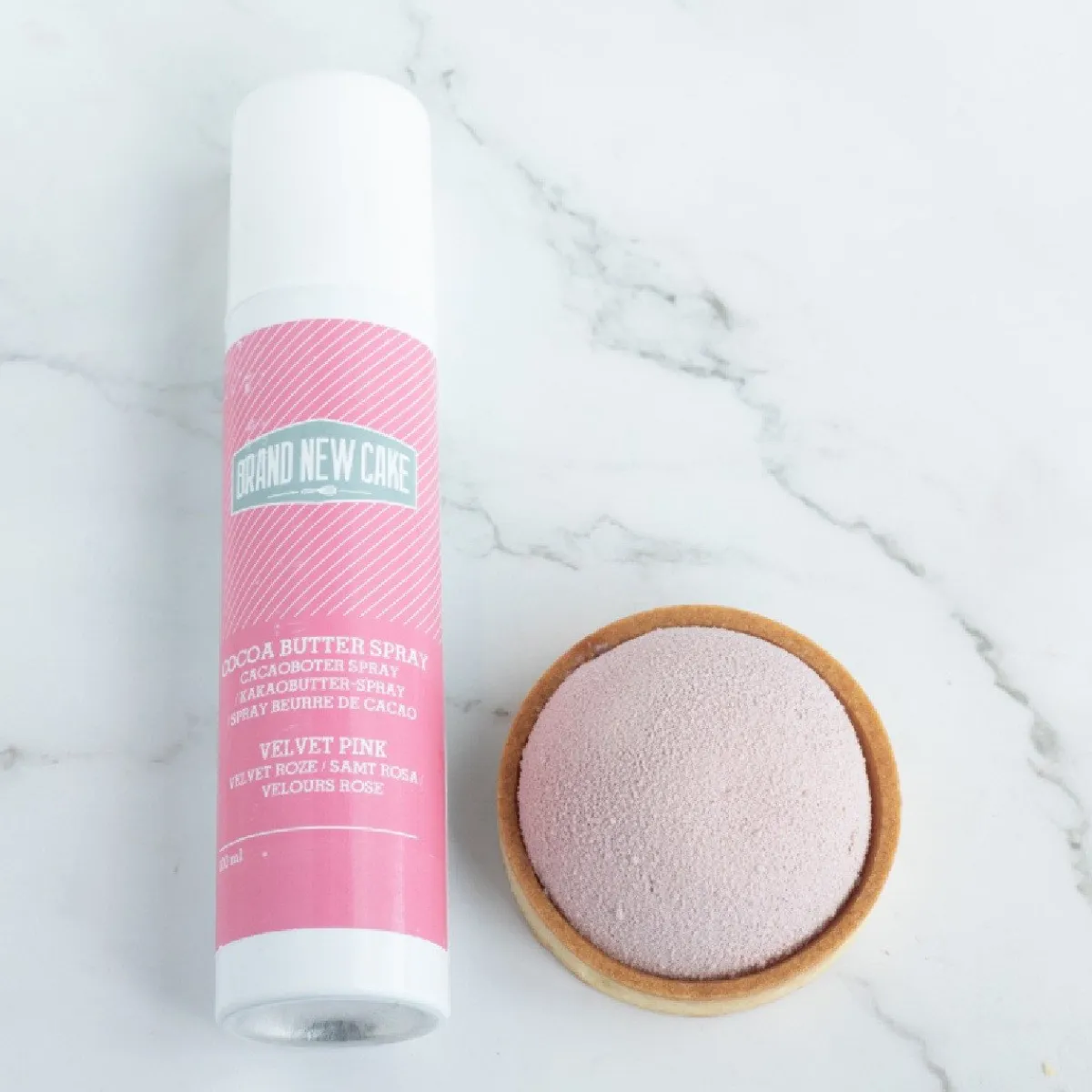 BrandNewCake Cacaoboter spray Velvet Roze 100ml