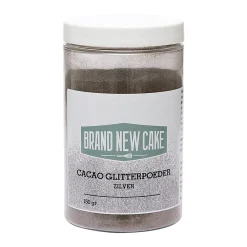 BrandNewCake Cacao Glitterpoeder Zilver 150g Online