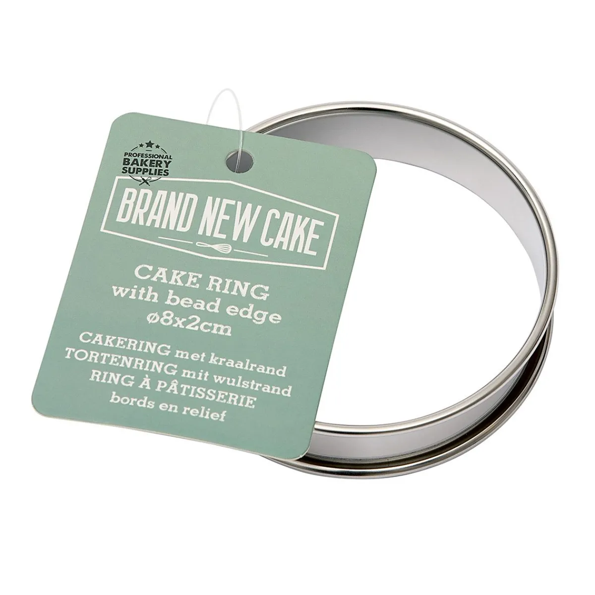 BrandNewCake Cakering met Kraalrand Ø8x2cm Sale