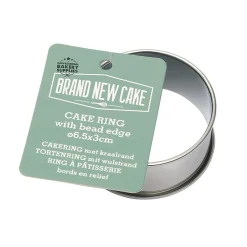 BrandNewCake Cakering met Kraalrand Ø6,5x3cm Clearance