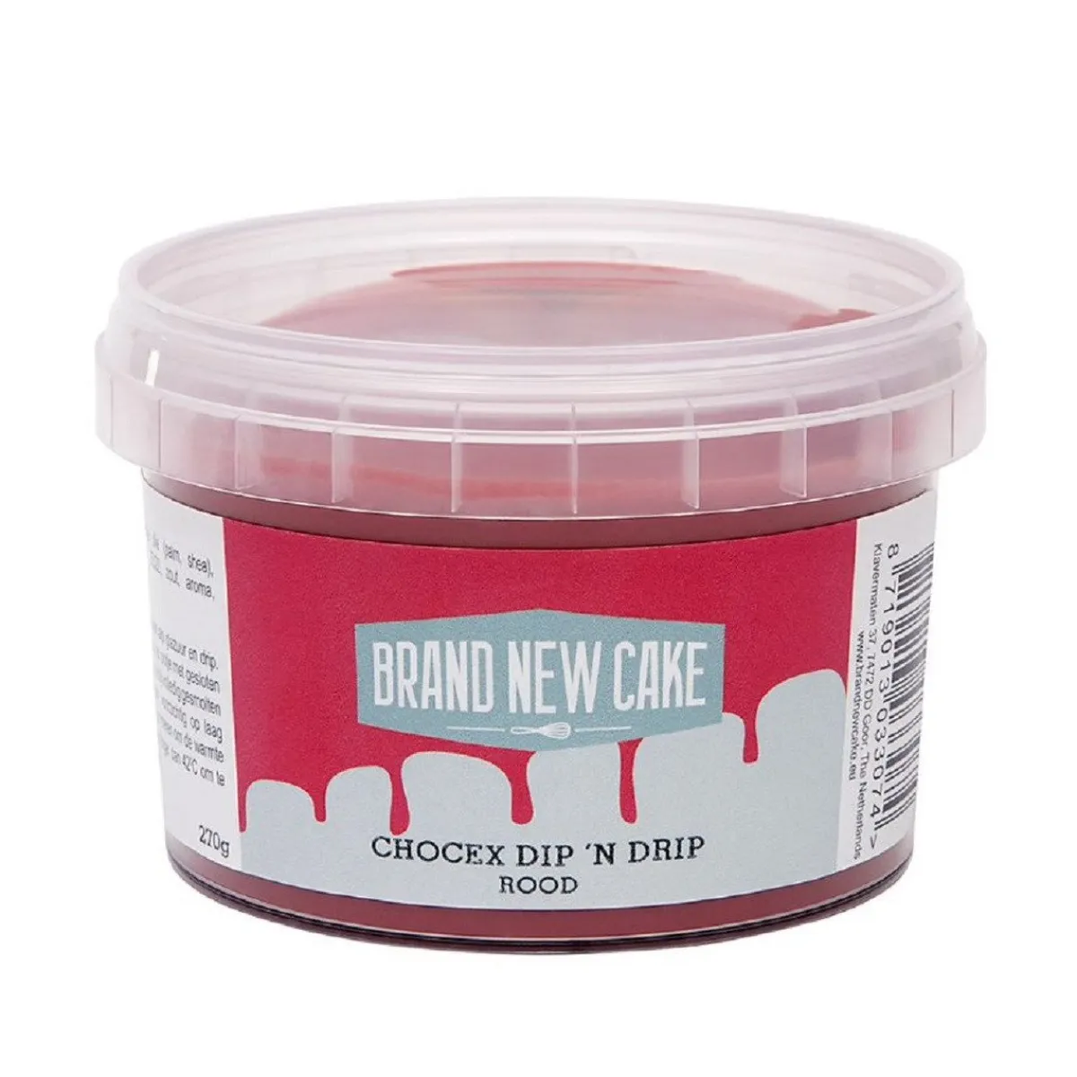 BrandNewCake Chocex Dip 'n Drip Rood 270g Discount
