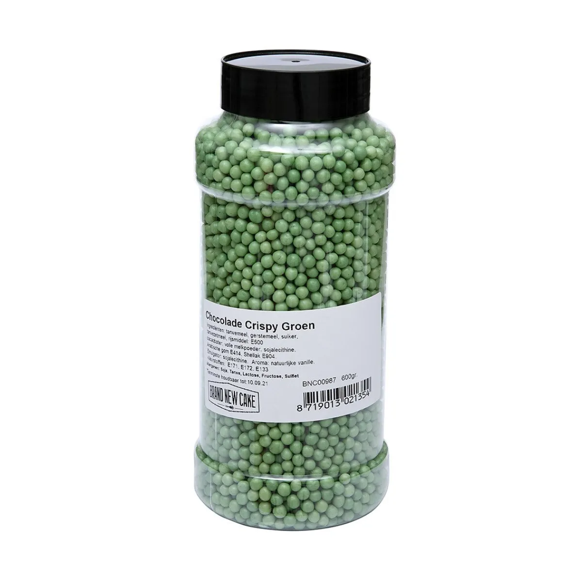 BrandNewCake Chocolade Crispy Parels Groen 190g Outlet