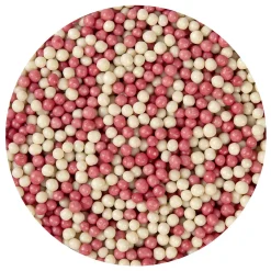 BrandNewCake Chocolade Crispy Parels Roze/Wit 190g Outlet