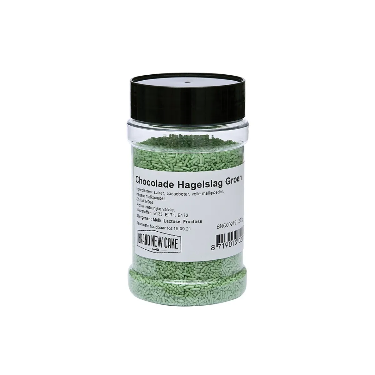 BrandNewCake Chocolade Hagelslag Groen 200g Clearance