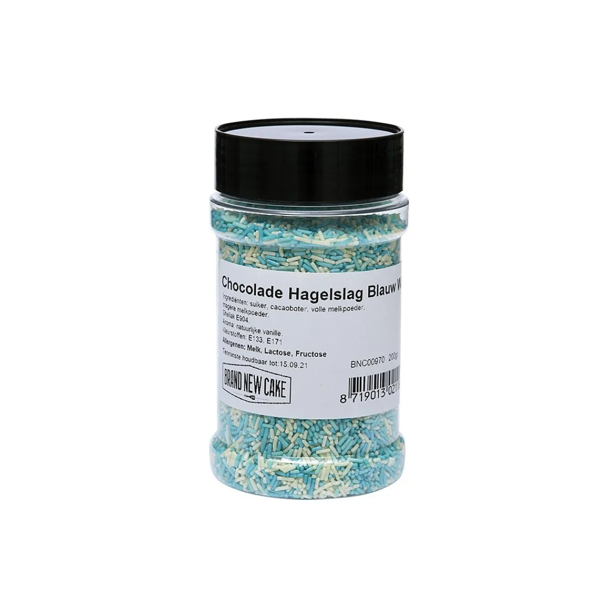 BrandNewCake Chocolade Hagelslag Blauw/Wit 200g Online