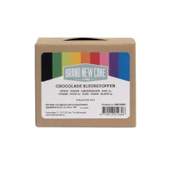 BrandNewCake Chocolade Kleurstof assortiment (12x11ml) Best