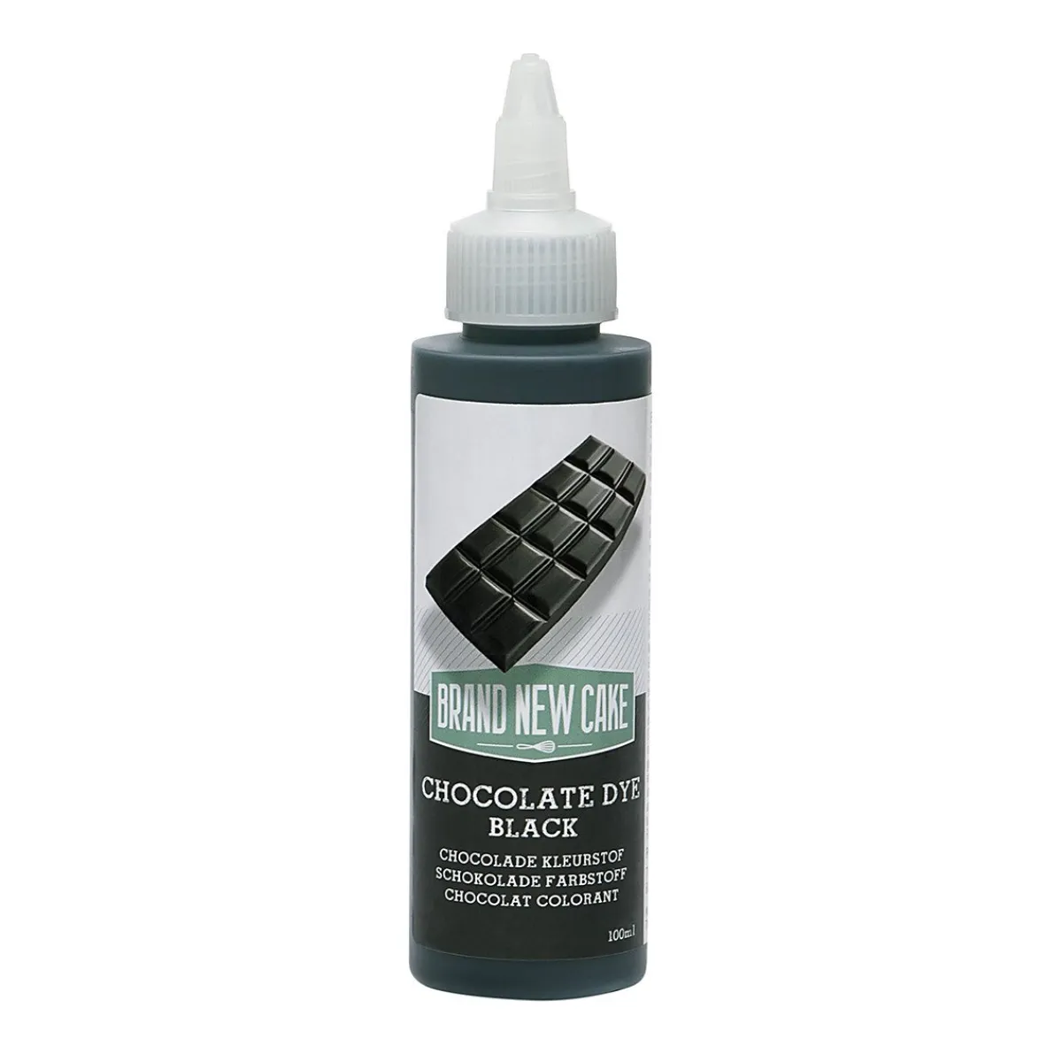 BrandNewCake Chocolade Kleurstof Zwart 100ml** New