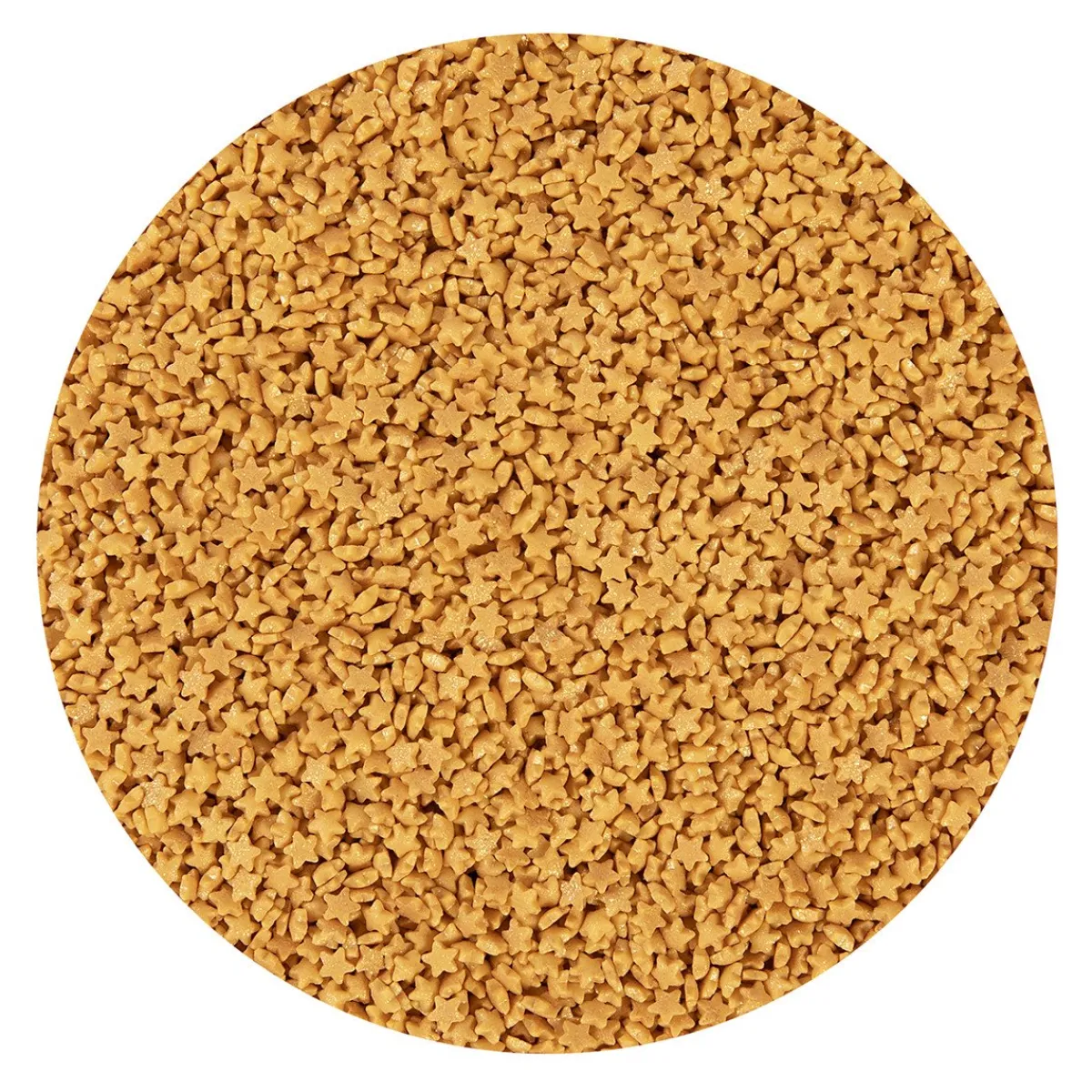 BrandNewCake Confetti Mini Sterren Goud 3mm 70gr. New