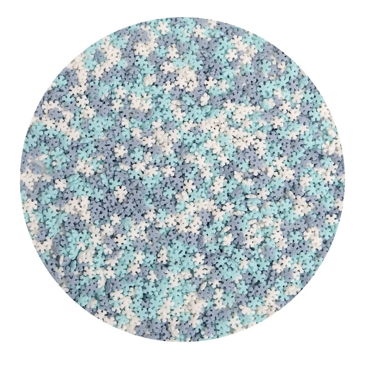 BrandNewCake Confetti Mini Sneeuwvlokken 3 Kleuren 55gr. New