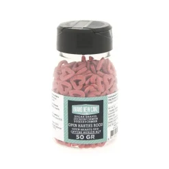 BrandNewCake Confetti Open Hartjes Rood 50gr. Online