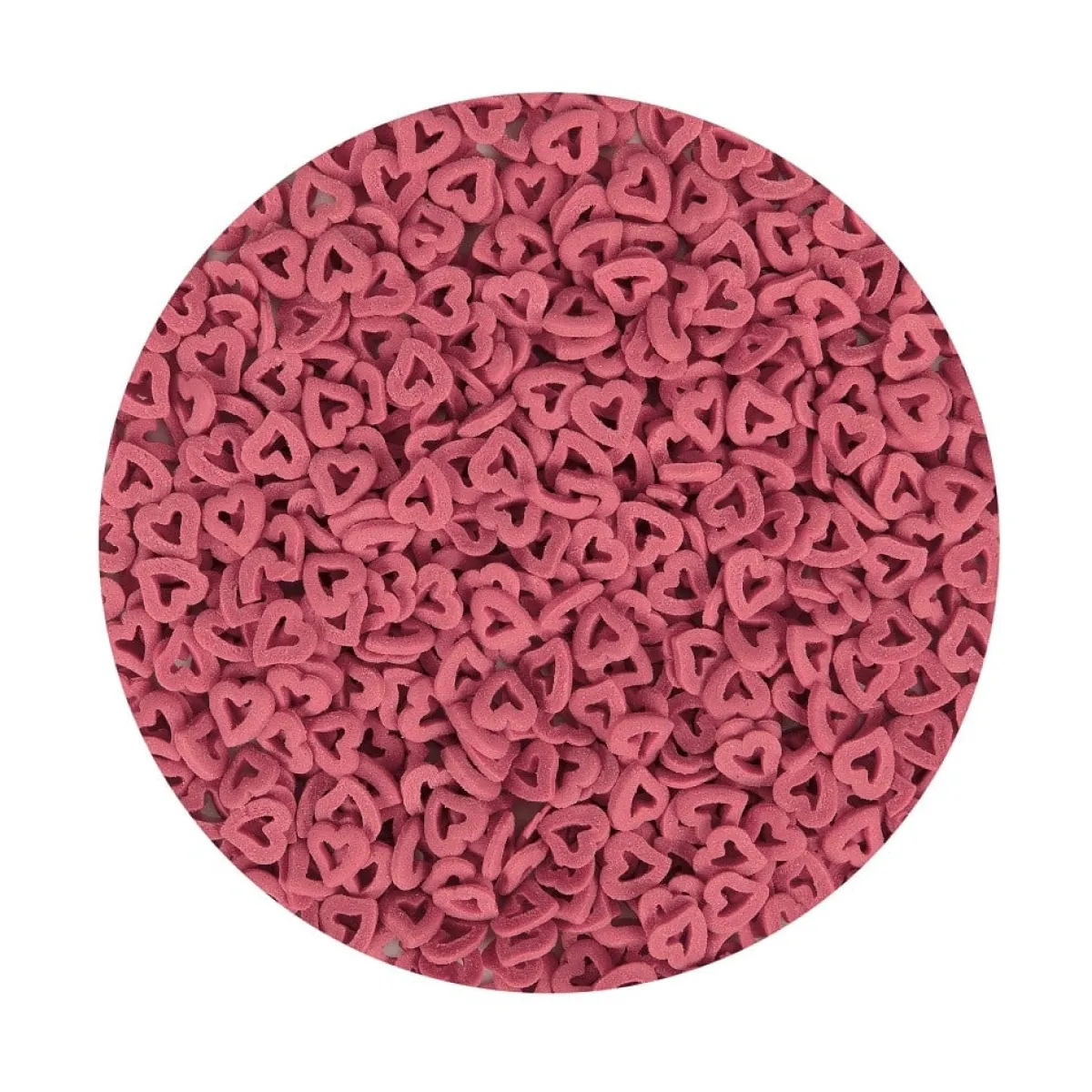 BrandNewCake Confetti Open Hartjes Rood 500gr. New