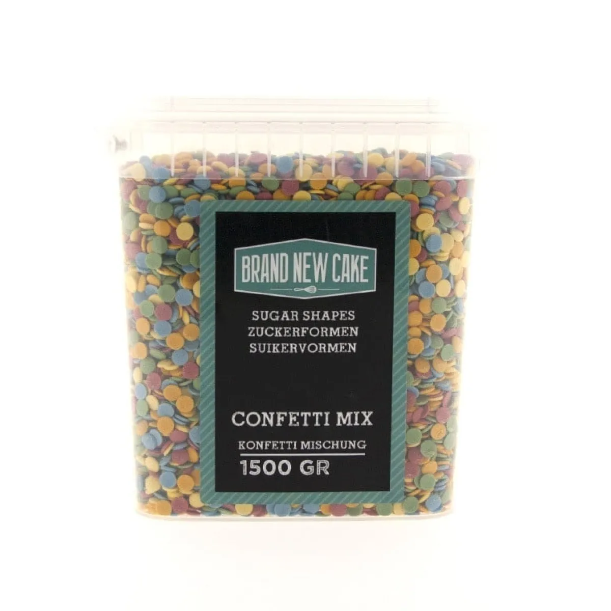 BrandNewCake Confetti Rondjes 6mm 1500gr. Hot