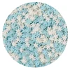 BrandNewCake Confetti Sneeuwvlokken Blauw/Wit 50gr. Best