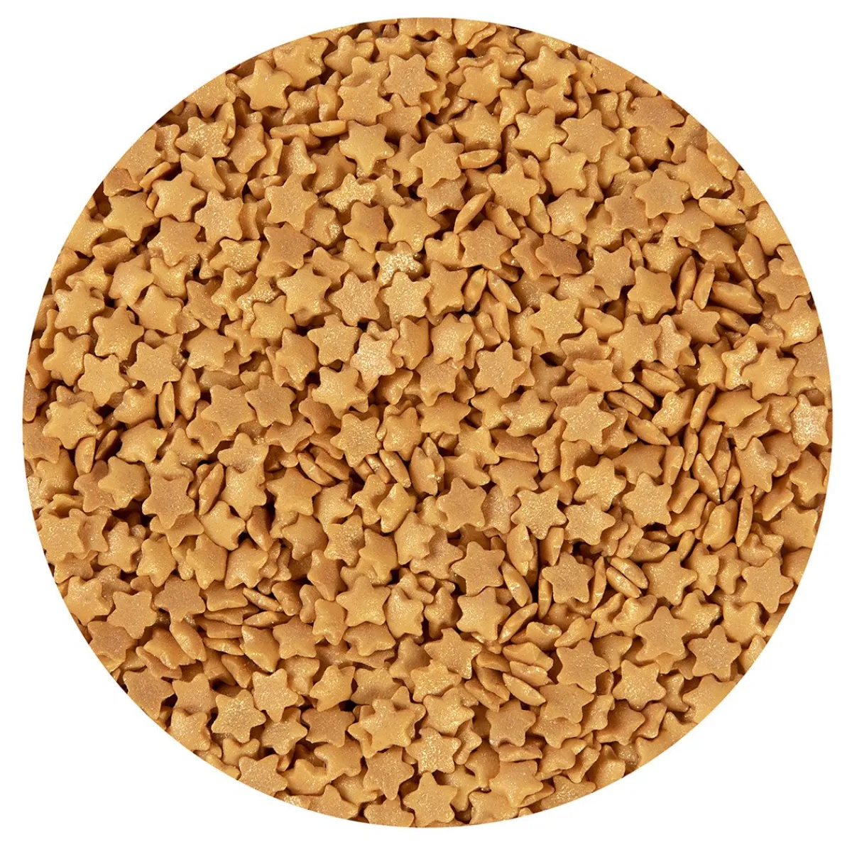 BrandNewCake Confetti Sterren Goud 7mm 500gr. Best